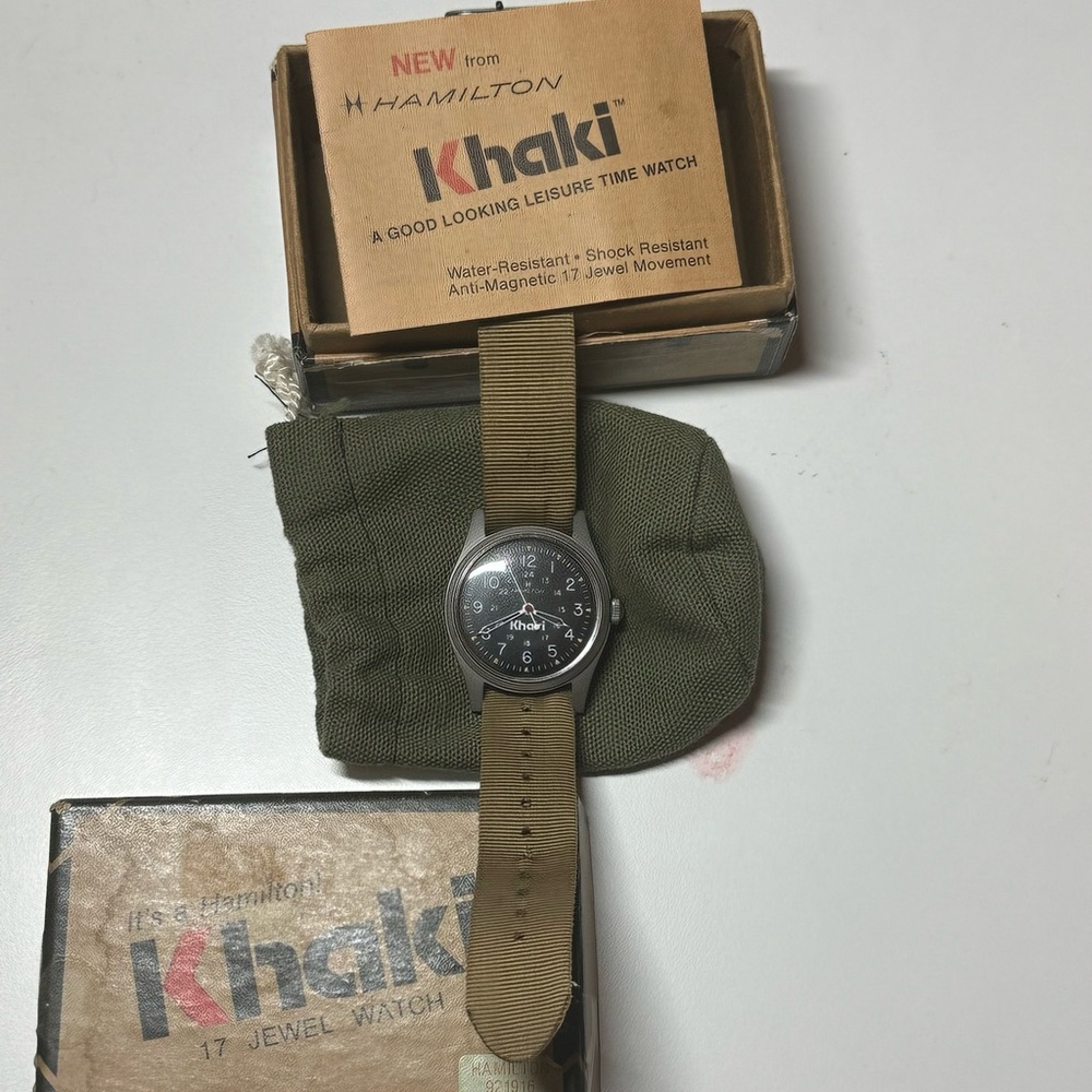 Vintage Hamilton Khaki Field watch in working condition